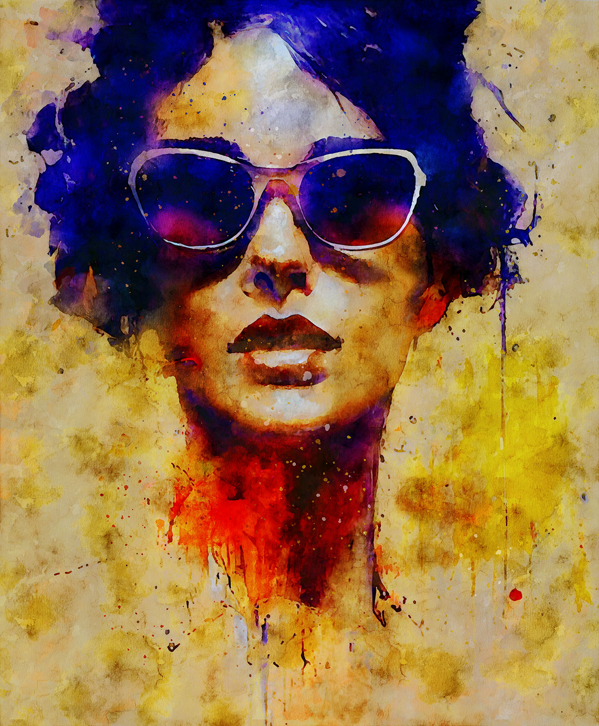 1-206-1198-frau-sonnenbrille-violett-gesicht-digitaldruck-kuechenbilder_l.jpg