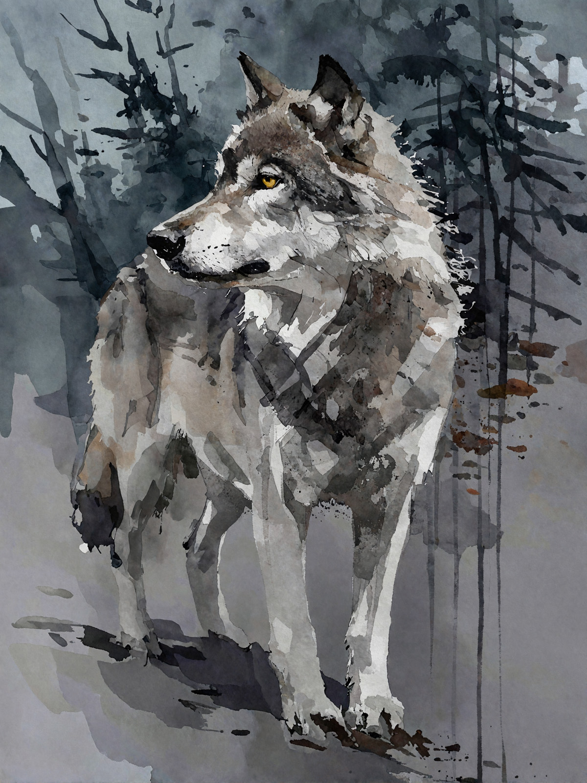 214-1771-Wolf-im-Wald-kunstklassiker-malerei.jpg