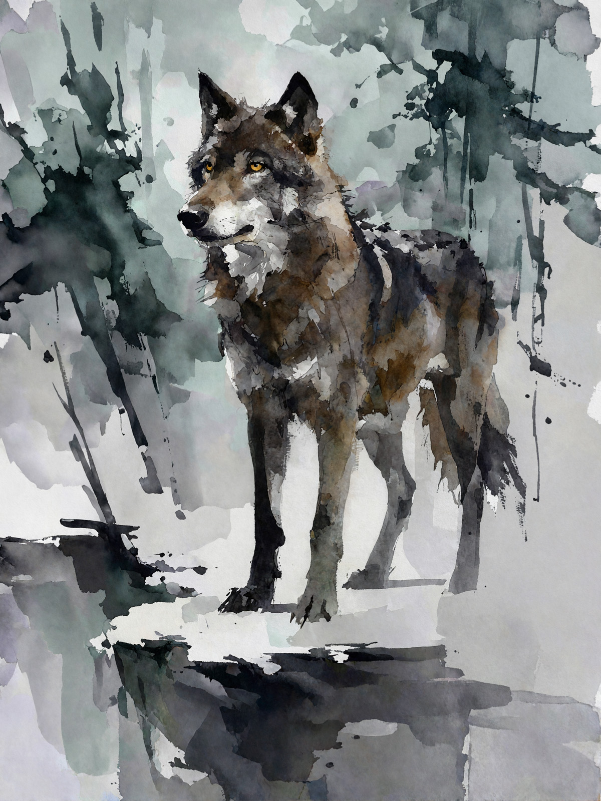 214-1773-Wolf-im-winterlichen-Wald-leinwandbilder-onlineshop.jpg