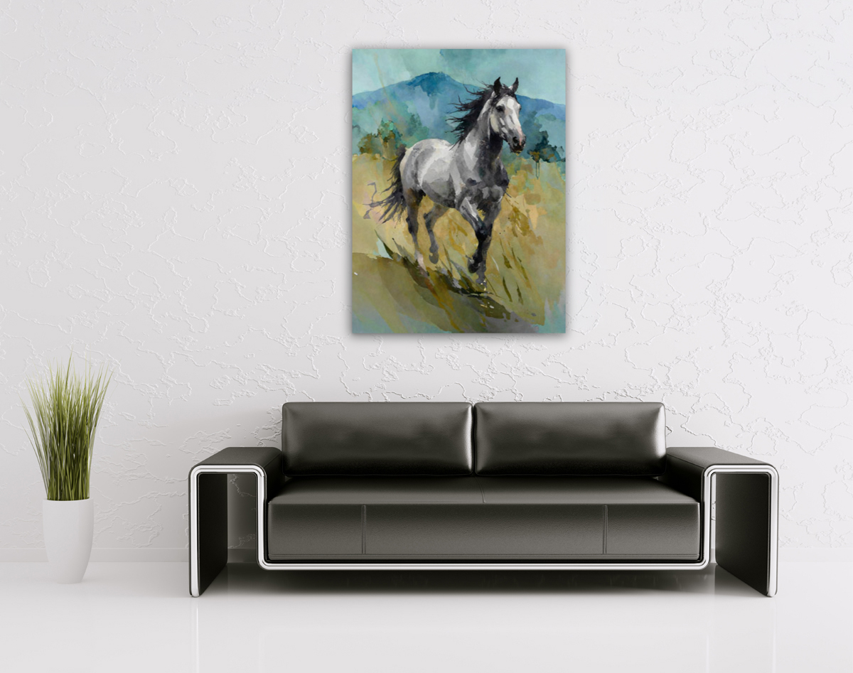 214-1802-wohnzimmer-weisses-Pferd-mit-dunkler-Maehne-coole-bilder-fotokunst-online-kaufen.jpg