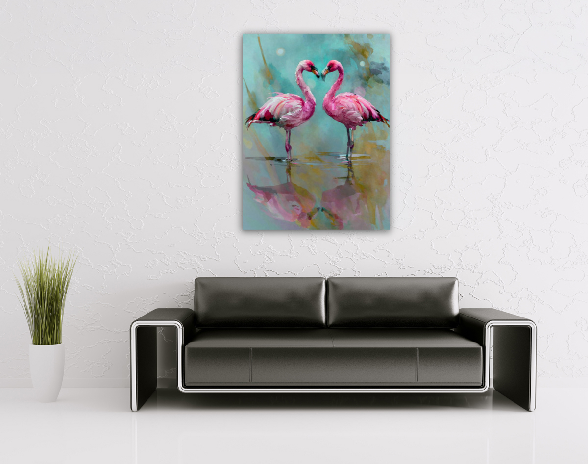 214-1813-wohnzimmer-rosa-Flamingos-und-Herz-wohnasseccoires-personalisierung