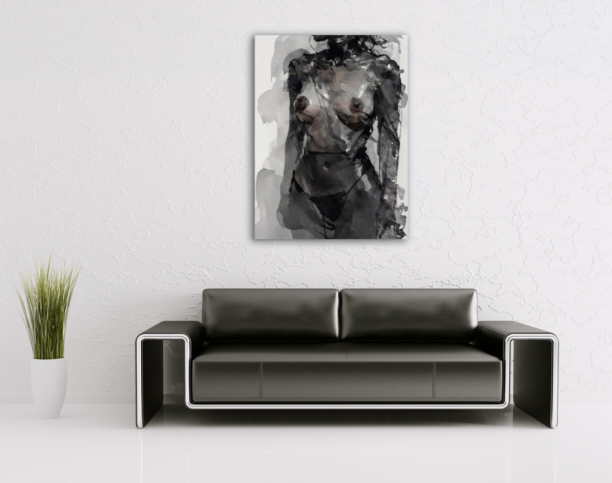 206-2076-wohnzimmer-nackte-Koerper-einer-Frau-in-Aquarell-bild-kaufen-sonderanfertigungen