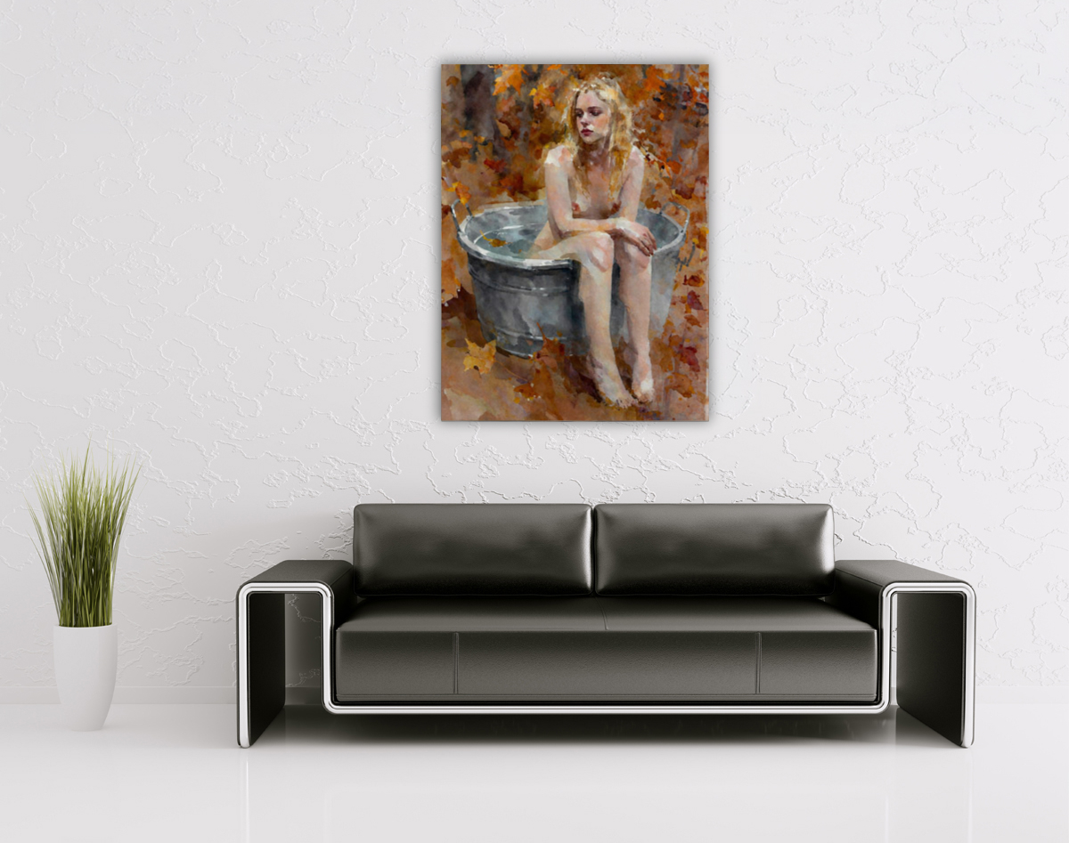206-2096-wohnzimmer-nackte-Frau-in-Herbstlandschaft-galerie-original
