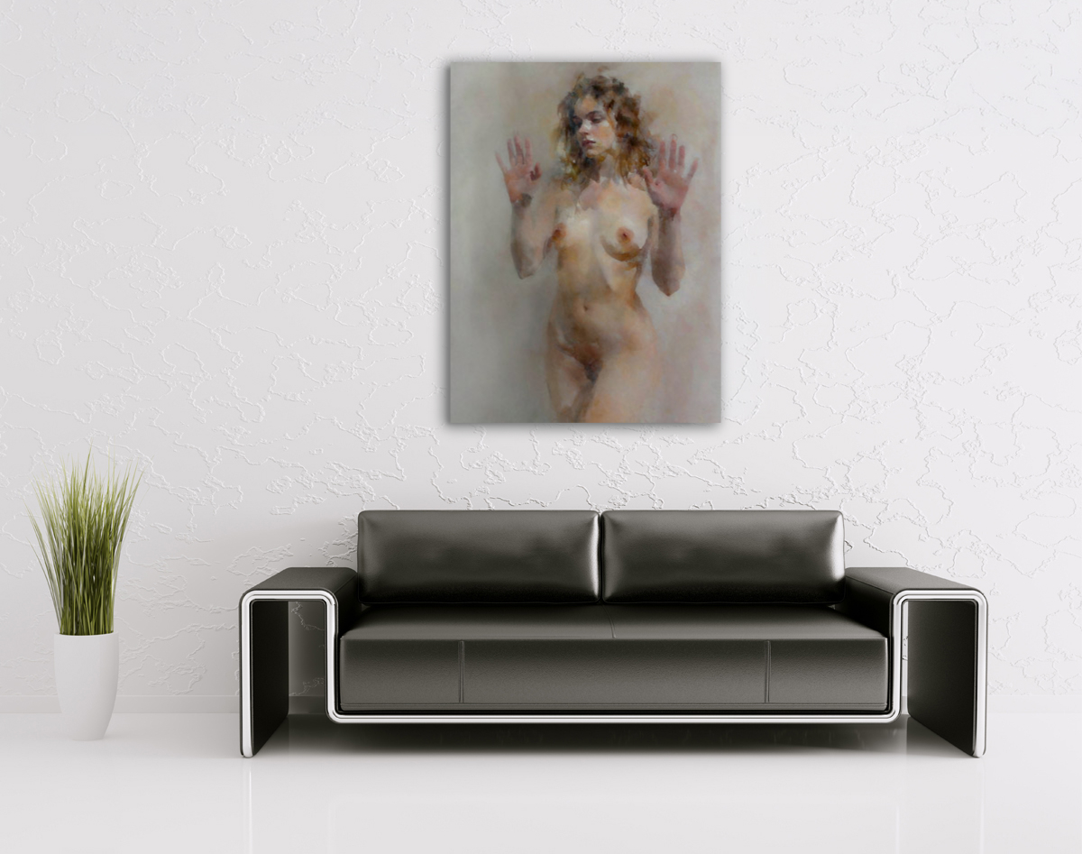 206-2064-wohnzimmer-nackte-Frau-im-milchigen-Dunst-original-kunstwerken