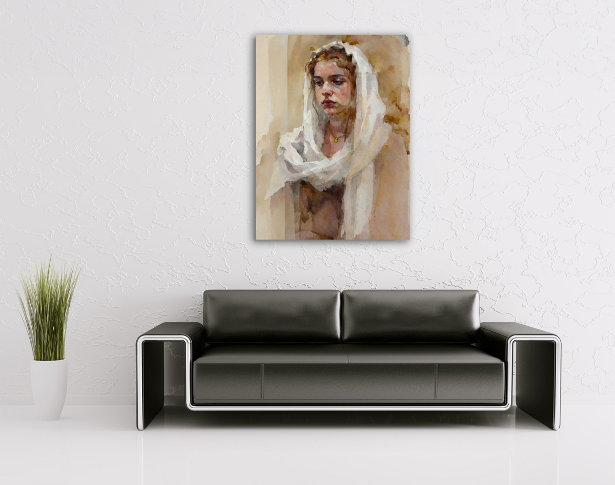 206-1926-wohnzimmer-Maedchen-mit-weissem-Kopftuch-fotokunst-online-kaufen-easy-bestellung