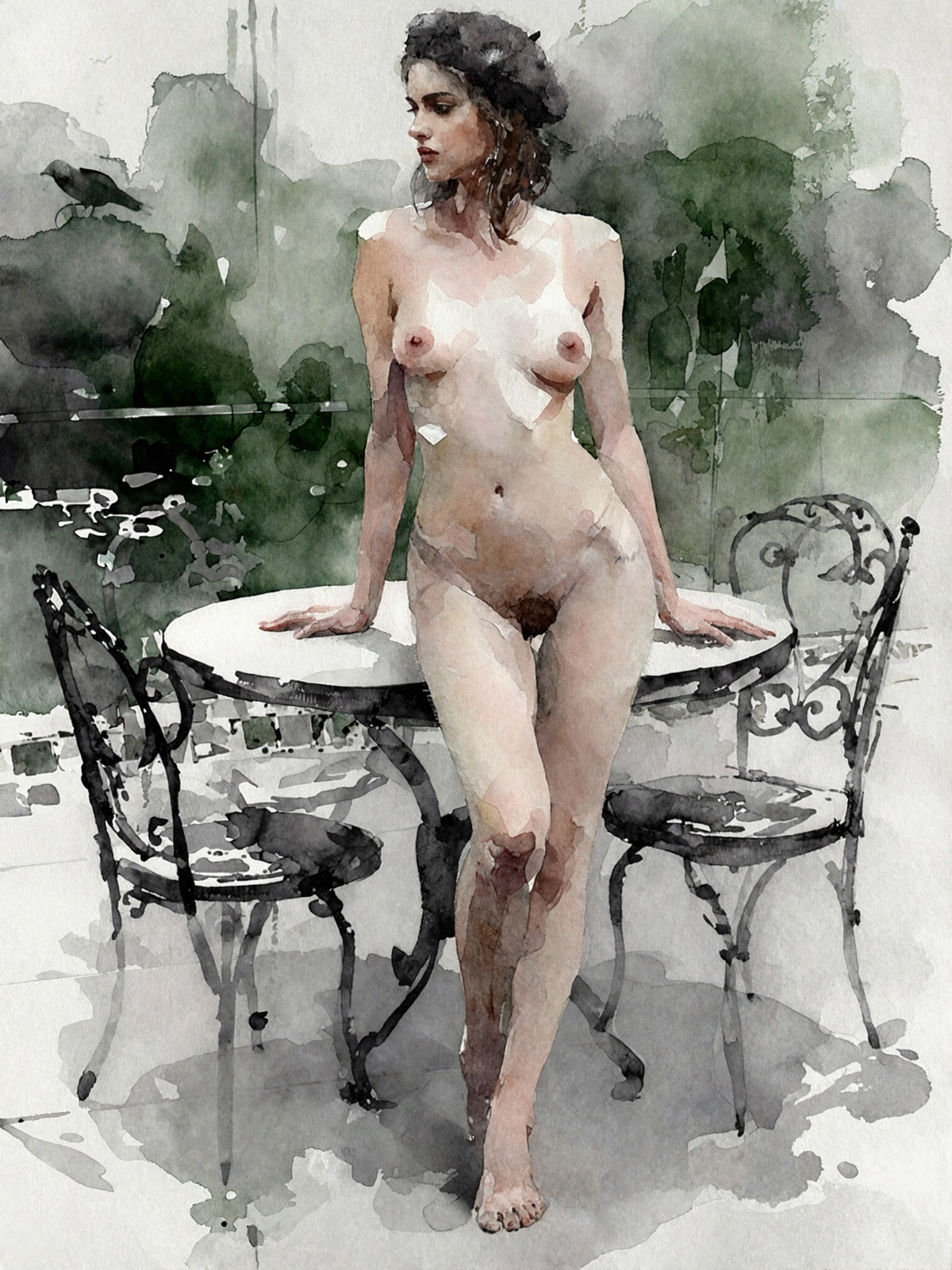 206-2023-nackte-Frau-im-Garten-kunst-malerei.jpg