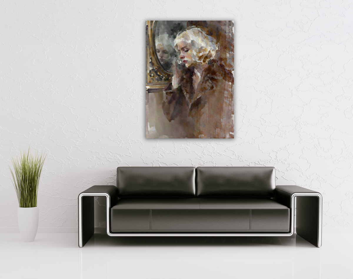 206-1969-wohnzimmer-platinblonde-Frau-im-Pelzmantel-vor-Spiegel-top-qualitaet-langlebig