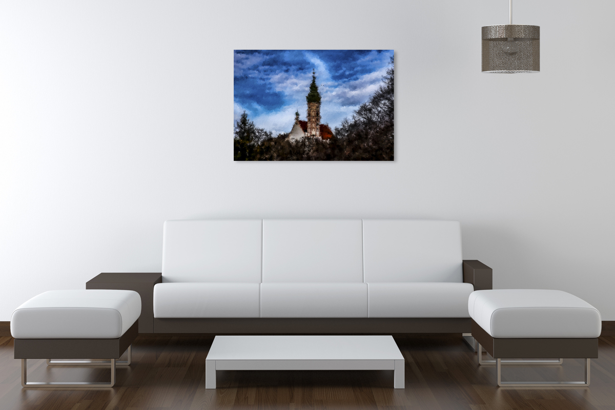 2-211-1064-wohnzimmer-kirche-turm-himmel-zeitgenoessischer-fotografie-acrylglasbilder_l