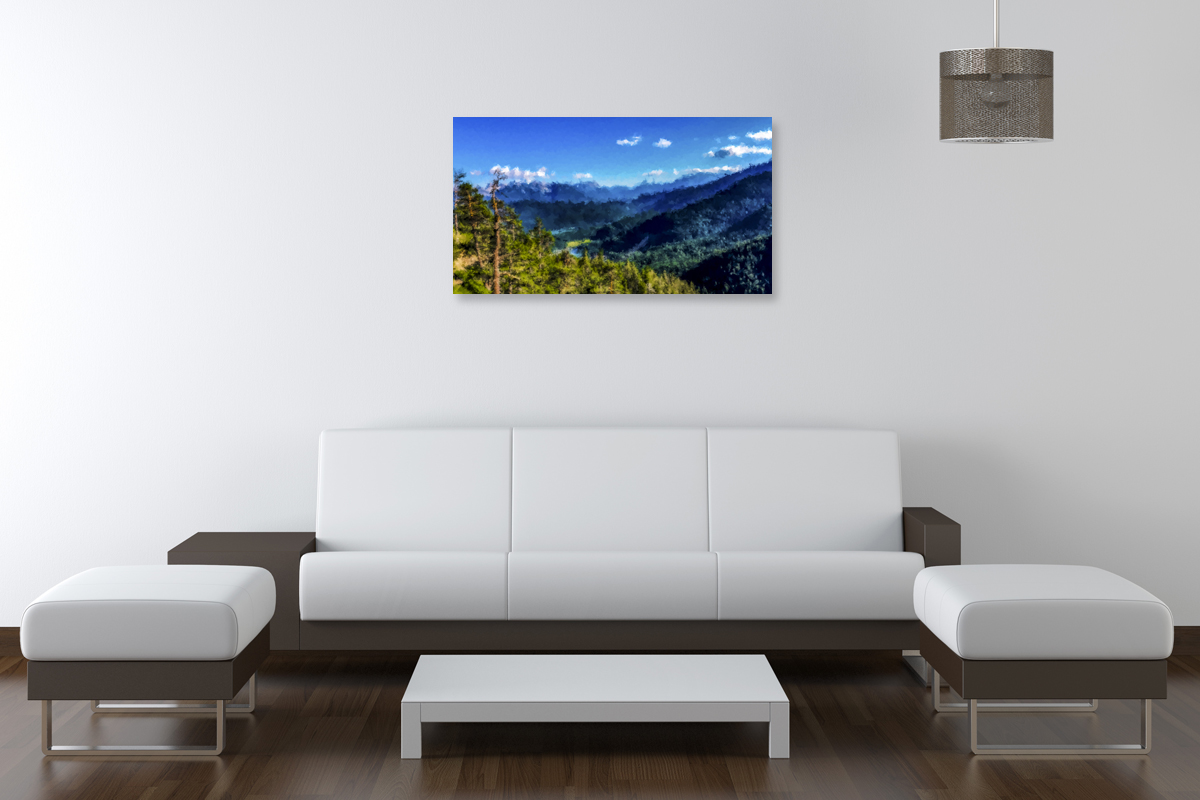 2-208-1054-wohnzimmer-bergen-wald-himmel-kunst-bilder-kaufen-exklusive-bilder_l