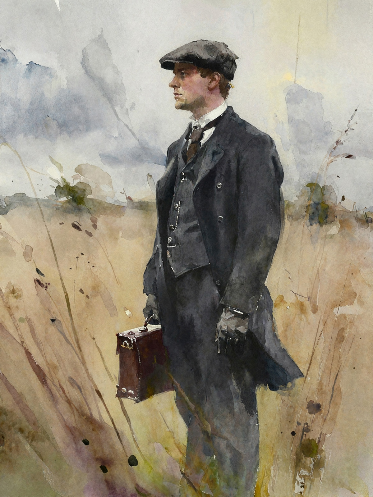 206-1860-Mann-auf-einem-Feld-anzug-im-Stil-von-Peaky-Blinders-sonderanfertigungen-vom-kunstklassiker