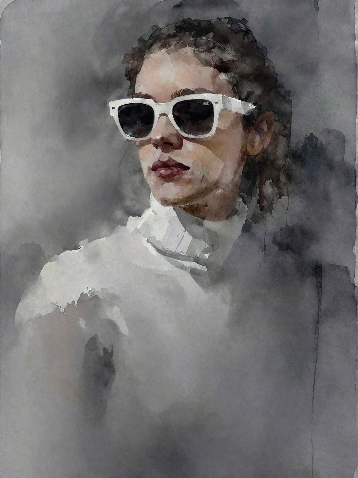 206-1899-Maedchen-mit-Sonnenbrille-in-weiss-reproduktionen-digitaldruck