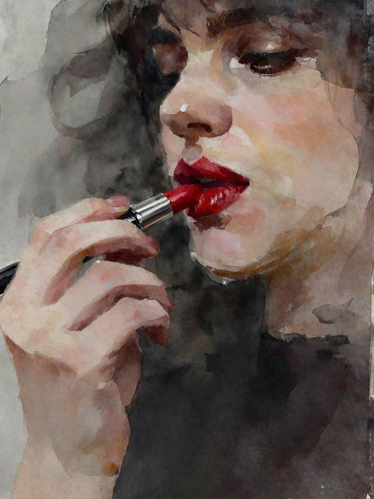 206-1986-roter-Lippenstift-rote-Lippen-einer-Frau-pop-art-expressionismus