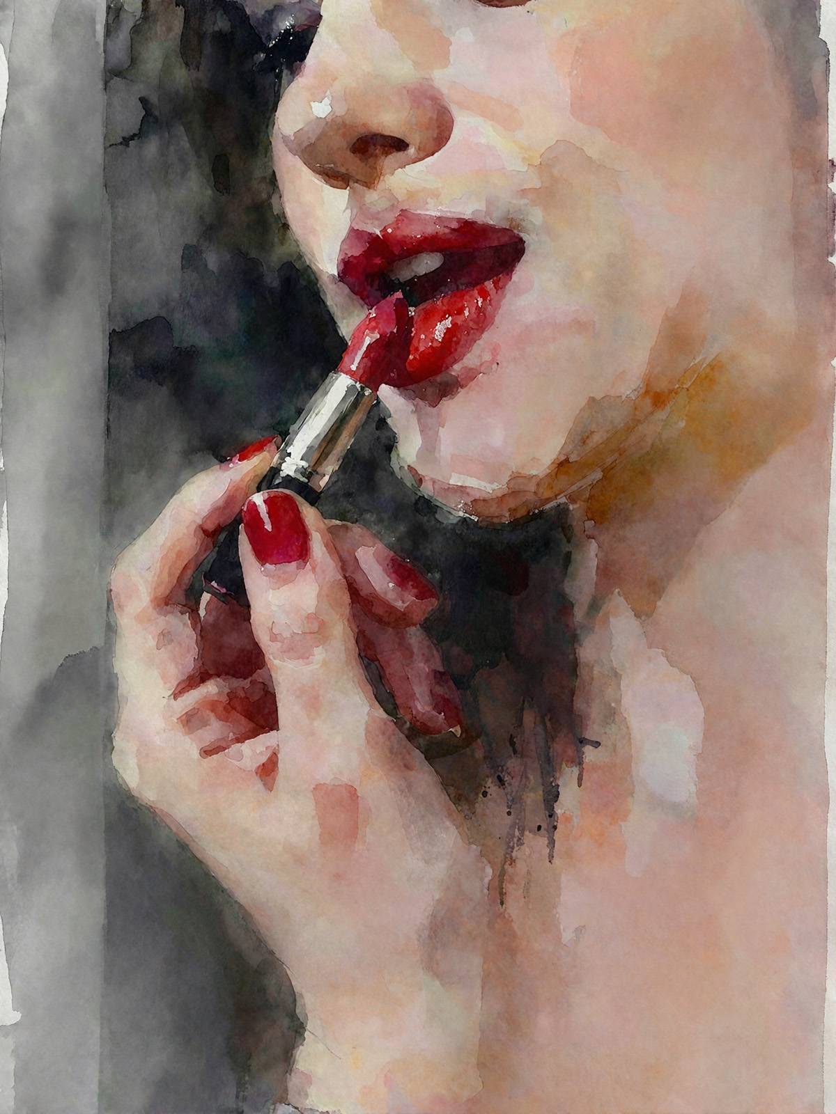 206-1998-rote-Lippen-roter-Lippenstift-zeitgenoessische-fotografie-kunstfotografien