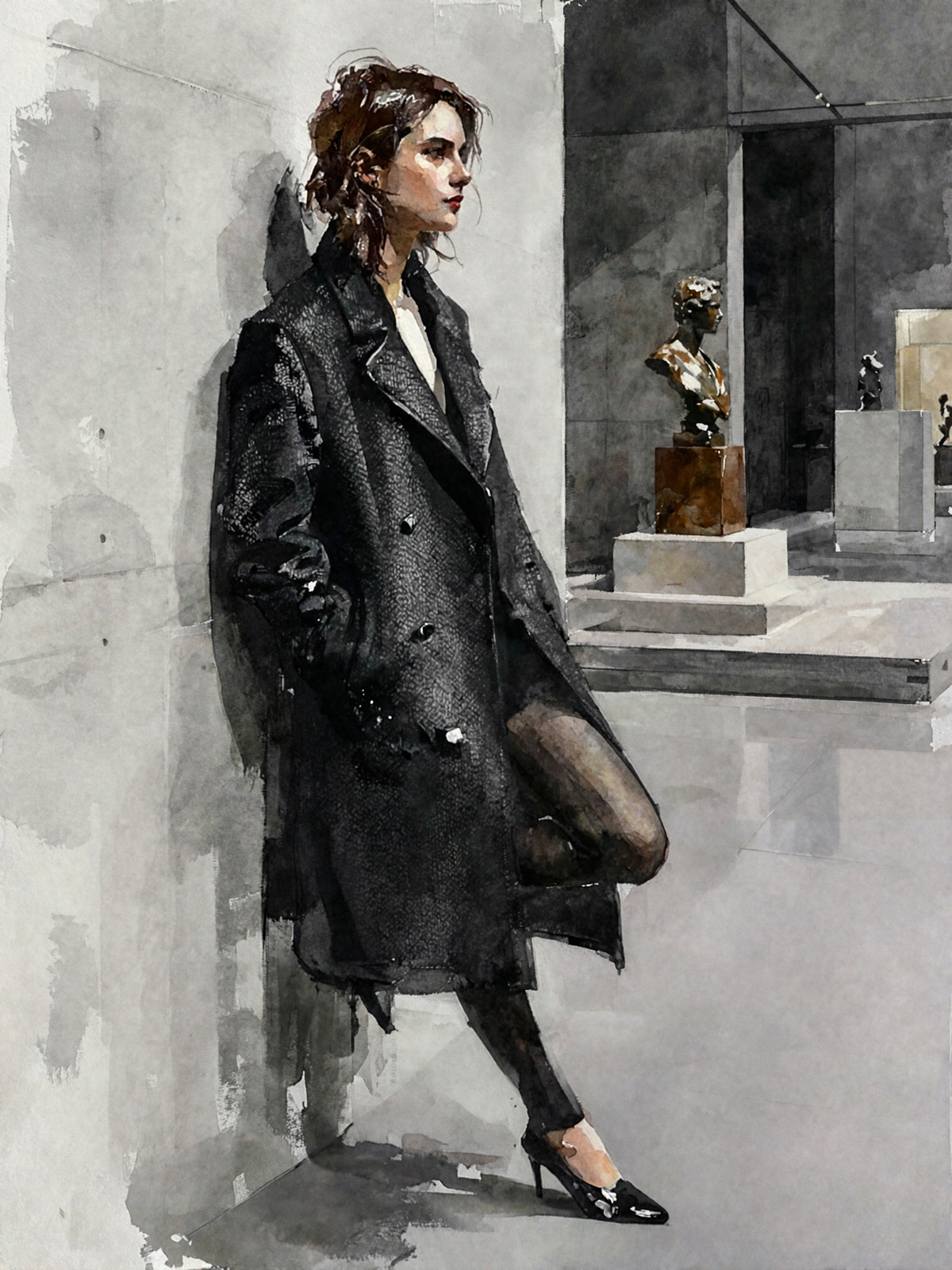 206-2020-Maedchen-im-Mantel-im-Museum-kunst-online-galerie