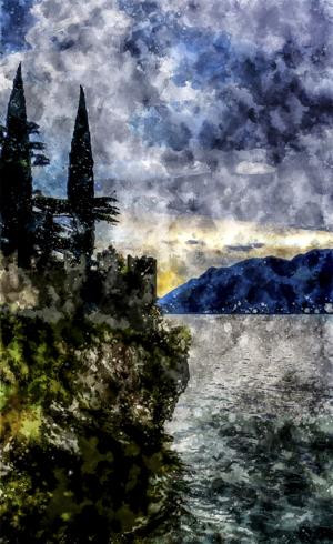 208-1046-ufer-fluss-kunst-digitaldruck